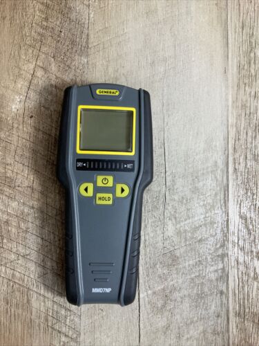 UNTESTED AS IS-General Tools MMD7NP Pinless, Digital Moisture Meter, (6922741776567)